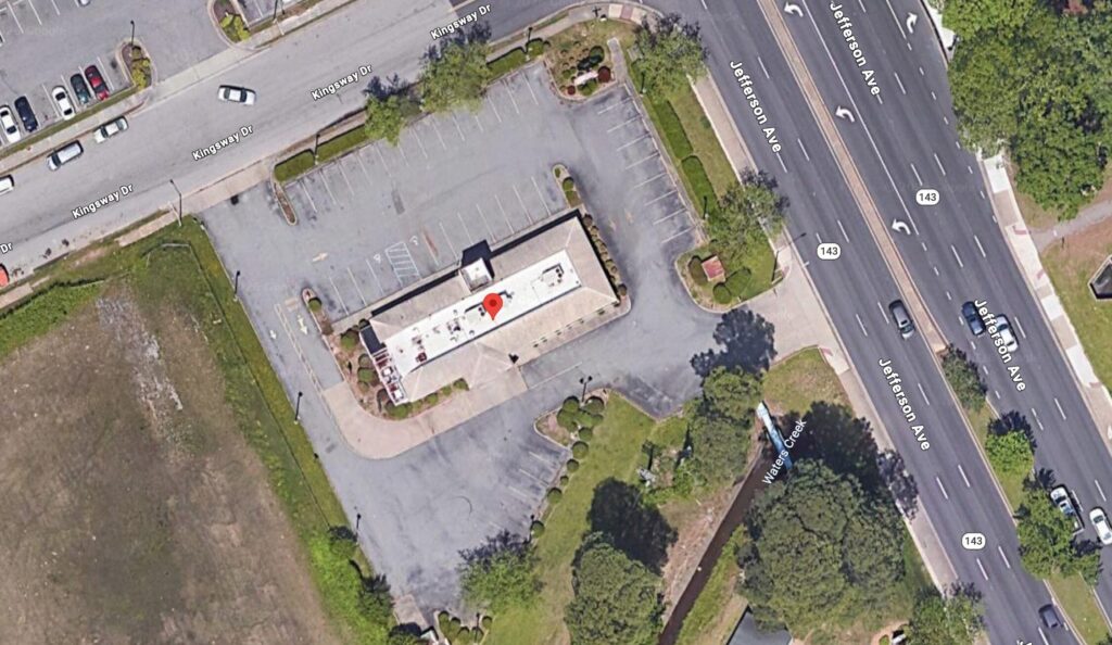 11739 Jefferson Ave. Newport News VA Aerial1