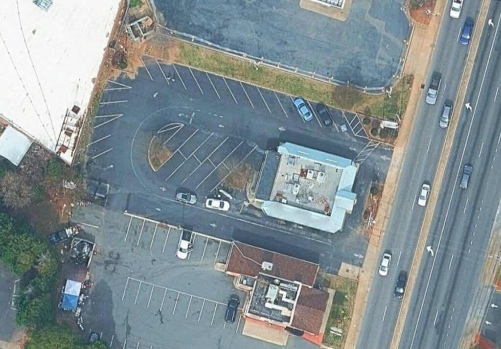 3623 North Sharon Amity Rd Charlotte NC Aerial1