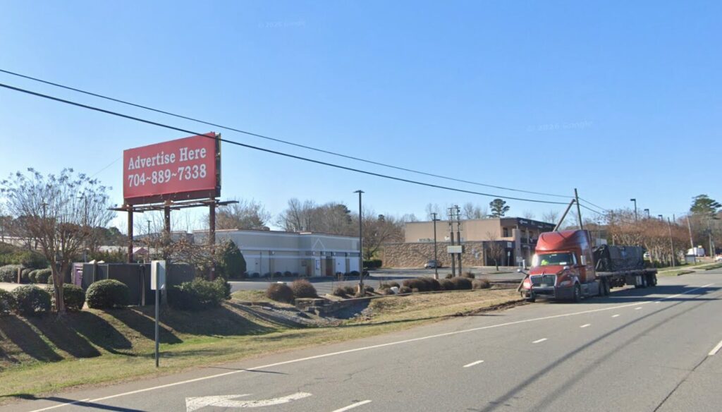 9608 University City Blvd Charlotte NC Billboard2